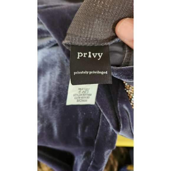 Privy Private privilege long sleeve velvet dress With Embellished Collar Size S - Picture 6 of 7